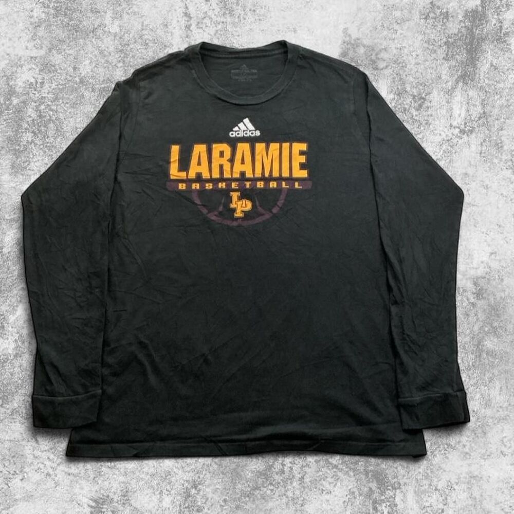 Adidas Men's Black and Grey Sweatshirt